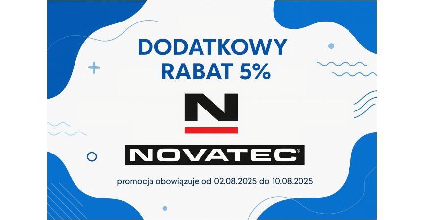 Promocja na produkty marki NOVATEC