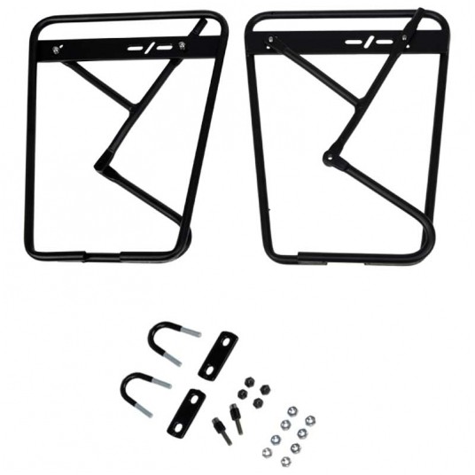 Bagażnik przód RU-875F LOW-RIDER;Alu;Czarny -zdjęcie numer 1