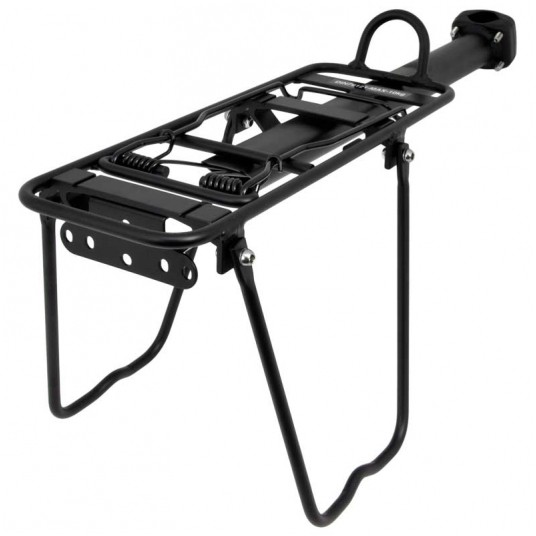 Bagażnik RU-2025 Alu;na/Wsp.Siodła;Czarny -zdjęcie numer 1