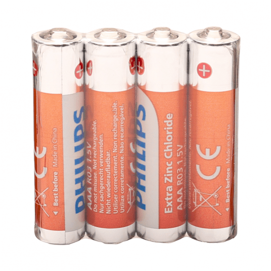 Bateria Philips AAA R03 LongLife 4szt. FOLIA -zdjęcie numer 1