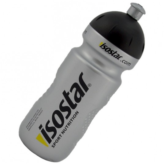 Bidon ISOSTAR 650ml;Pull-Push(Dziubek);SREBRNY -zdjęcie numer 1
