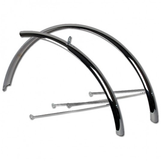 Błotnik kpl. CC-024 28";Stal;47mm;Czarny -zdjęcie numer 1