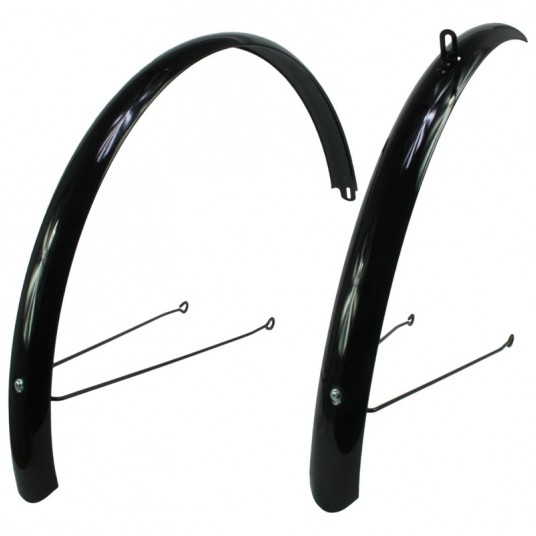 Błotnik kpl. CS011 Stal;28";44x18mm;CZARNY -zdjęcie numer 1