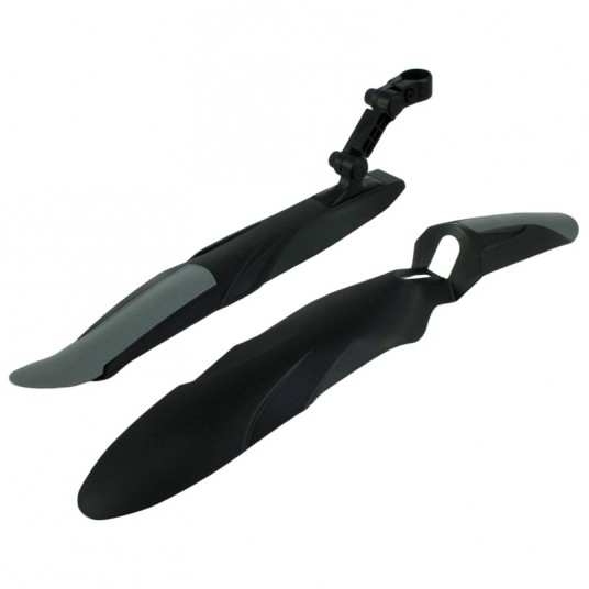 Błotnik kpl. SF-102FR PVC;24-28";CZARNO-SZARY -zdjęcie numer 1