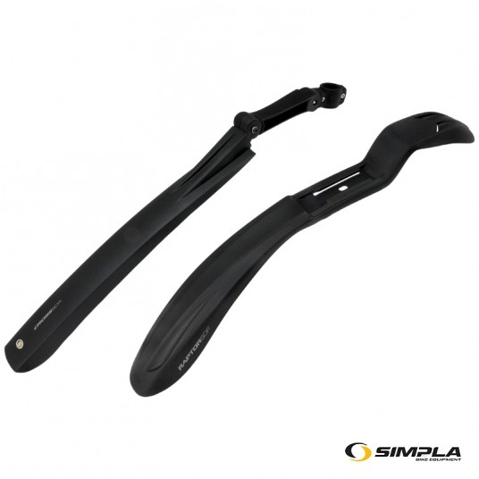 Błotnik kpl. SPL-RAPCROS PCV;26"-29";AMT;Czarny -zdjęcie numer 1