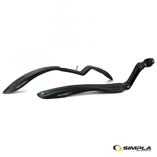 Błotnik kpl. SPL-RaptorSET PCV;24"-29";AMT;Czarny -zdjęcie numer 1