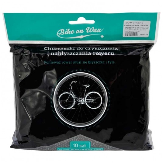 Chusteczki BIKE ON WAX Op.10szt. -zdjęcie numer 1