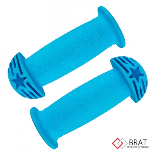 Chwyt BRT-MIMI TPE;100mm;Niebieski -zdjęcie numer 1