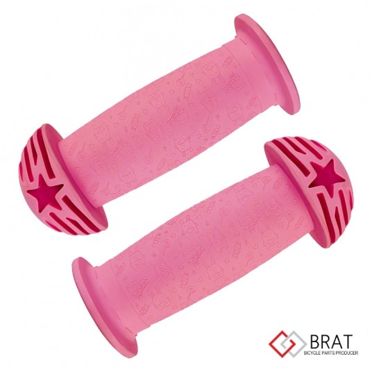 Chwyt BRT-MIMI TPE;100mm;Różowy -zdjęcie numer 1