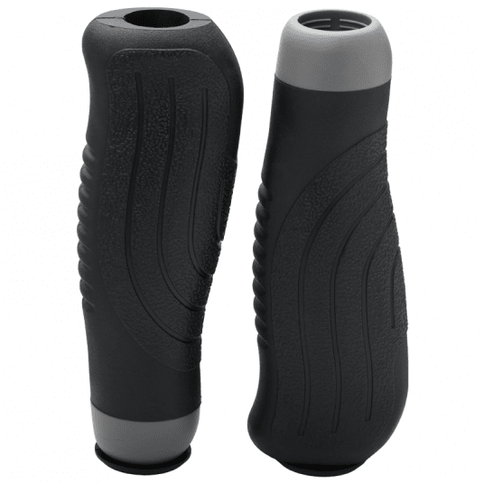 Chwyt HY-1012-1 Kraton;L:130mm;Czarno-Szary -zdjęcie numer 1