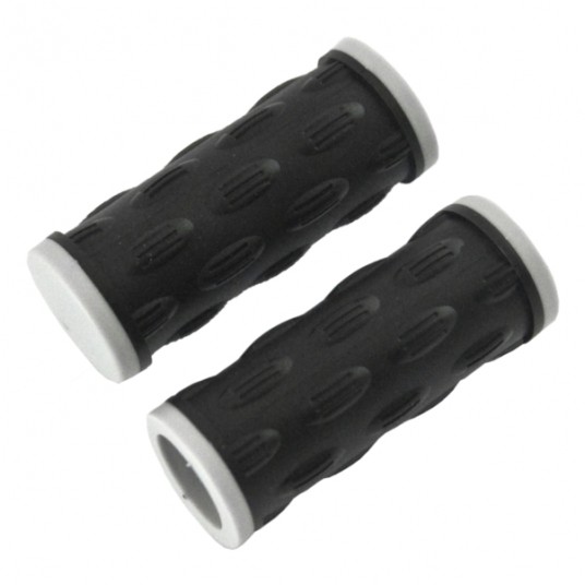 Chwyt HY-503-3G PCV;L:75mm;Czarno-Szary -zdjęcie numer 1