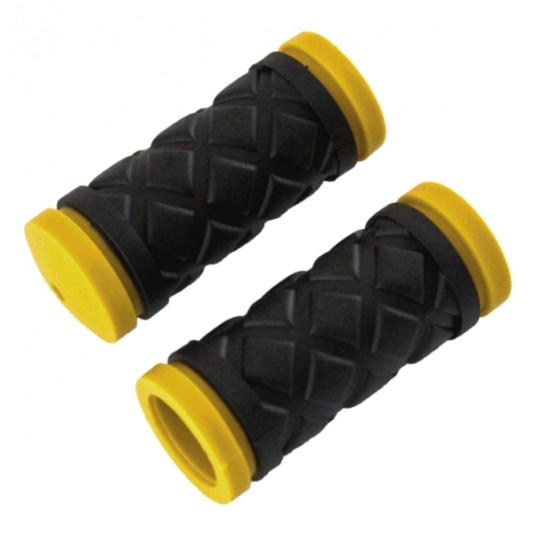 Chwyt HY-503-3G PCV;L:75mm;Czarno-Żółty -zdjęcie numer 1