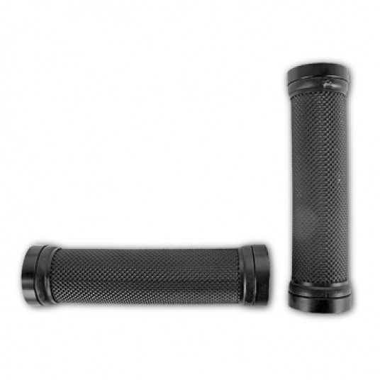 Chwyt HY-607EP Kraton;L:130mm;2D;2ob.;CZARNY -zdjęcie numer 1