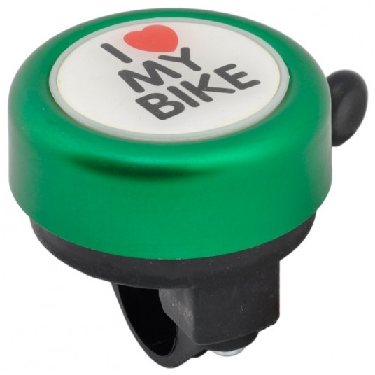 Dzwonek DZ008 Alu/PVC;54mm;ZIELONY -zdjęcie numer 1