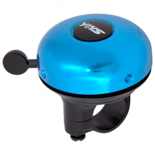 Dzwonek YWS-319A Alu/PVC;55mm;NIEBIESKI -zdjęcie numer 1