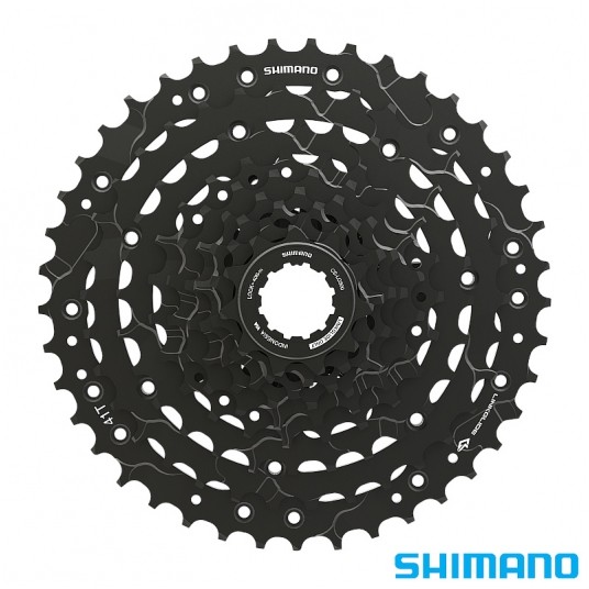 Kaseta 9S CS-LG300 11-41T;Shimano;LINKGLIDE;BOX -zdjęcie numer 1