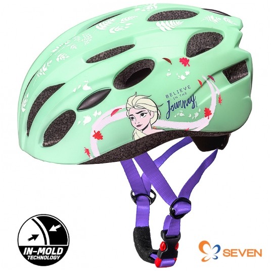 Kask dziecięcy FROZEN 2 In-Mold;Miętowy;"M"(52-56cm) -zdjęcie numer 1