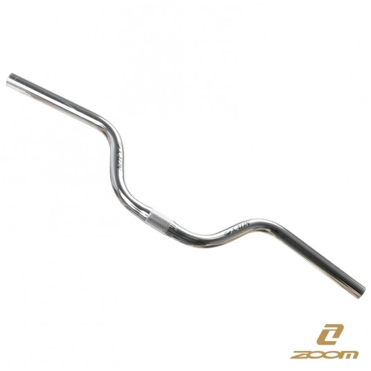 Kierownica MTB-158 Stal;600x100mm;10' CHROM -zdjęcie numer 1