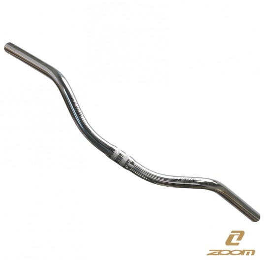 Kierownica TR-28 Stal;600x75mm;50' CHROM -zdjęcie numer 1