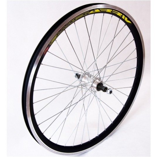 Koło 24" tył PAOP Alu.Wolnob./Alu.Stożek;SR/CZ -zdjęcie numer 2