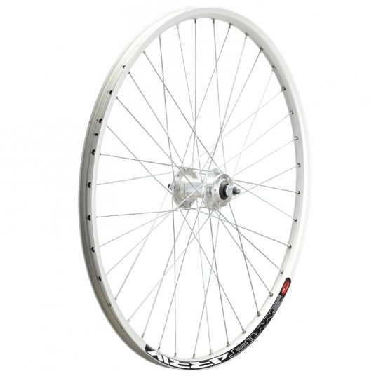 Koło 26" przód JOYSTAR-MT16F MTB;SREBRNE -zdjęcie numer 1