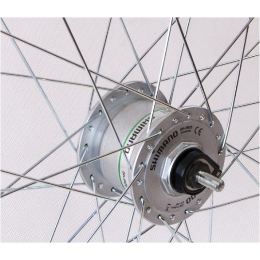 Koło 26" przód PPOP Prądnica3W/Alu.Stożek;SR -zdjęcie numer 4