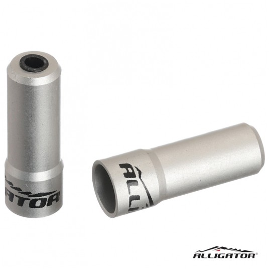 Końcówka panc.CE-A09SL Alu;5mm;Uszcz.PVC;SR;10szt -zdjęcie numer 1