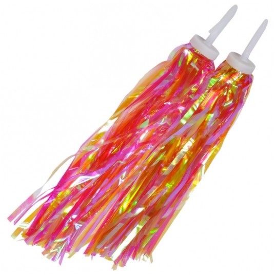 Korek kier. K060 PCV;Frędzelki;POMARAŃCZ.-RÓŻ. -zdjęcie numer 1