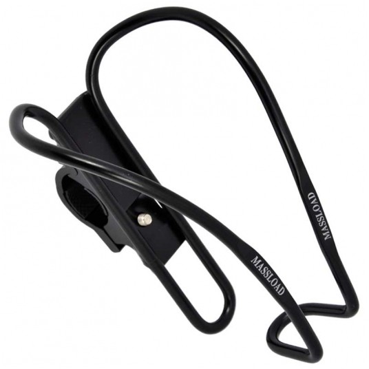 Koszyk bidonu CL-049C Alu;n/Kierownicę;Czarny -zdjęcie numer 1