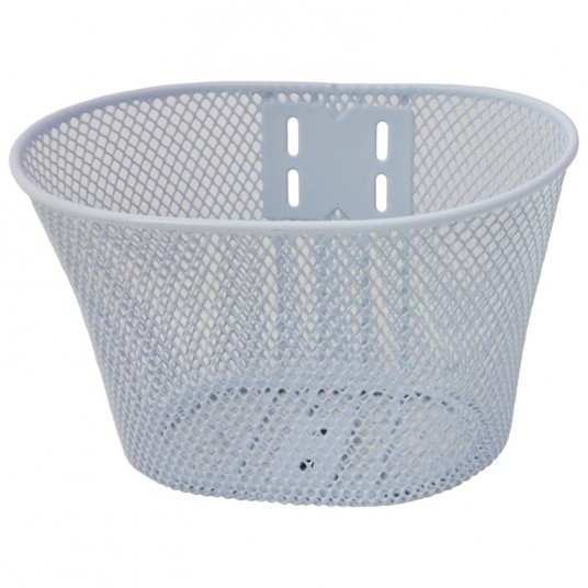 Koszyk HT-022 Przód;Stal;Dziec.;BIAŁY -zdjęcie numer 1