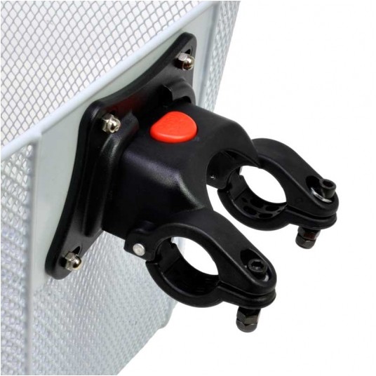 Koszyk HT-512 Przód;Stal;Clip;Biały -zdjęcie numer 2