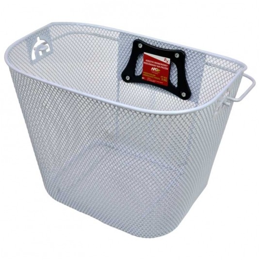 Koszyk HT-512 Przód;Stal;Clip;Biały -zdjęcie numer 1