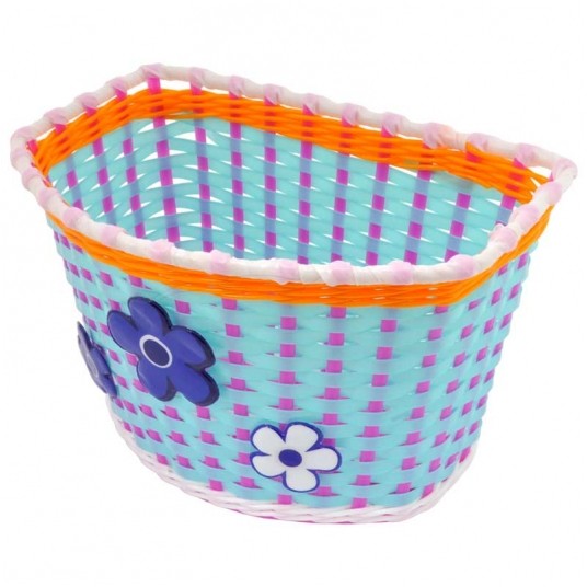 Koszyk KP175040 Przód;PVC;n/Kier.;Dziec.;BŁĘKIT -zdjęcie numer 1