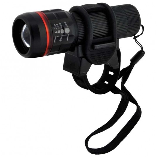 Lampa przód JY359-2 1x3W LED;Alu;CZARNA -zdjęcie numer 1