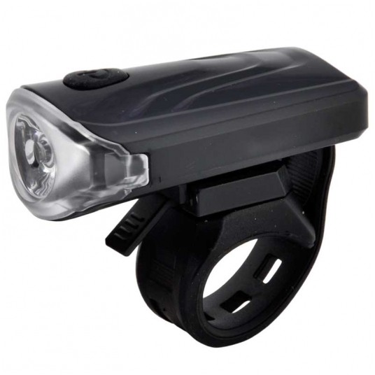 Lampa przód JY7043A 1x0.5W LED;n/Baterie;CZARNA -zdjęcie numer 1