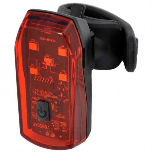 Lampa tył JY-6069A 5LED;n/Bat.;n/Wsp.Siod. -zdjęcie numer 1