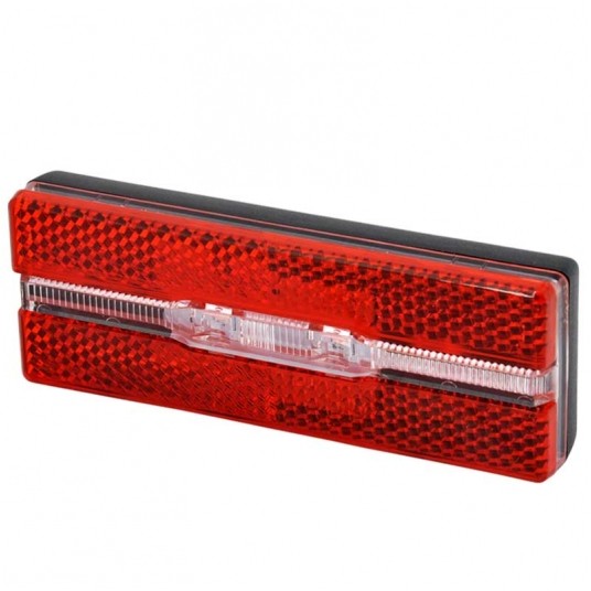 Lampa tył JY-6500 2xLED;n/Baterie.;n/Bagażnik -zdjęcie numer 1