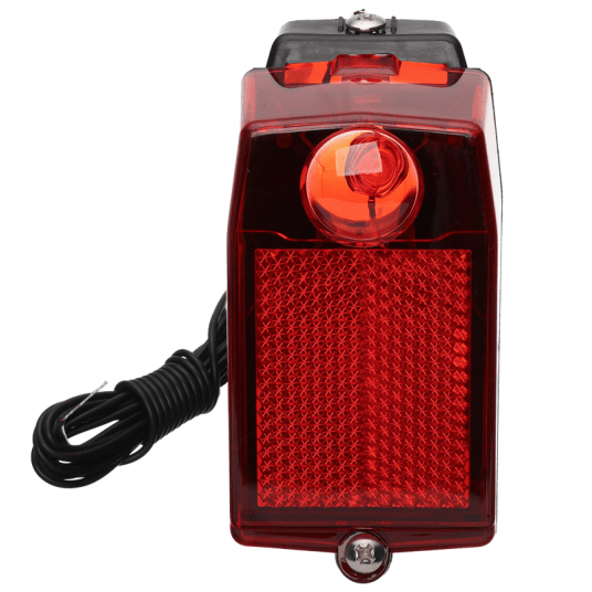 Lampa tył T-16 1LED;n/Dynamo;na Błotnik -zdjęcie numer 2