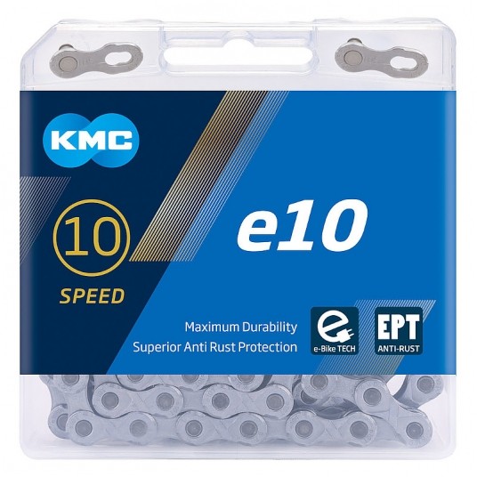 Łańcuch KMC e10T 1/2"x11/128";136og.;10b;EPT;BOX -zdjęcie numer 2