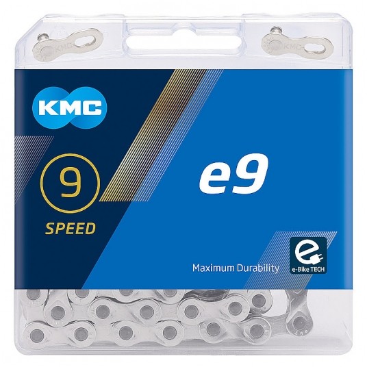Łańcuch KMC e9T 1/2"x11/128";122og.;9b;SR;BOX -zdjęcie numer 2