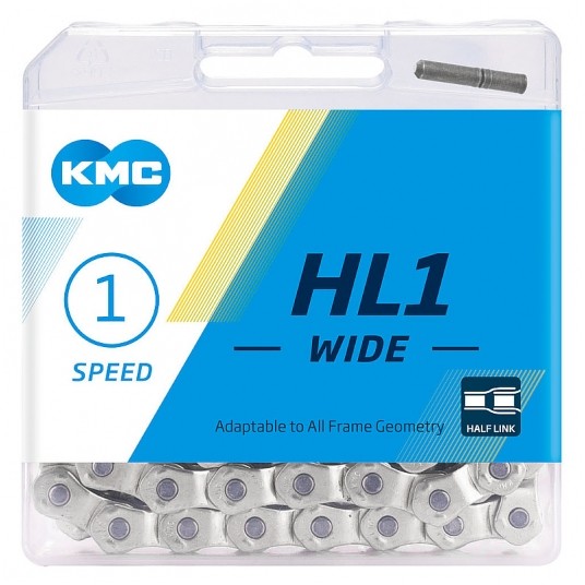 Łańcuch KMC HL1W 1/2"x1/8";100og.;BMX;SR;BOX -zdjęcie numer 2