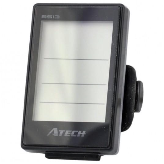 Licznik ATBS13 Atech;13funkcji;Bezprzew.;Czarny -zdjęcie numer 1