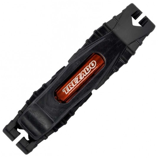 Łyżki d/opon TREZADO 2szt;PCV;klucz d/zaworów -zdjęcie numer 1