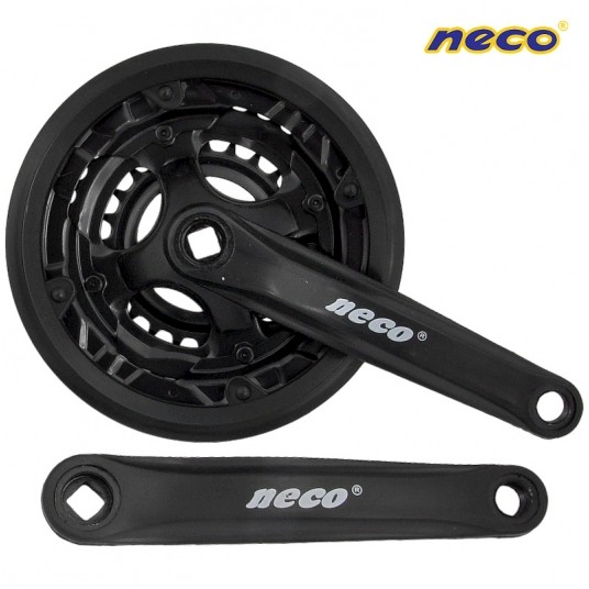 Mech.korb. NSP3001 Stal/PCV;170x24/34/42T;CZARNY -zdjęcie numer 1