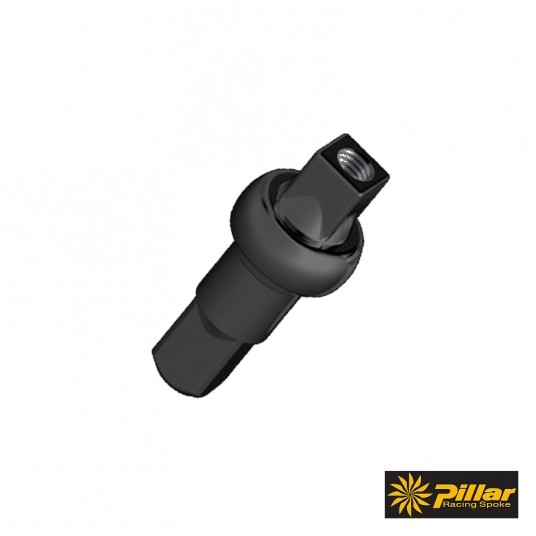 Nypel NA-DSN14G PILLAR;Aluminium;16mm;CZ -zdjęcie numer 1