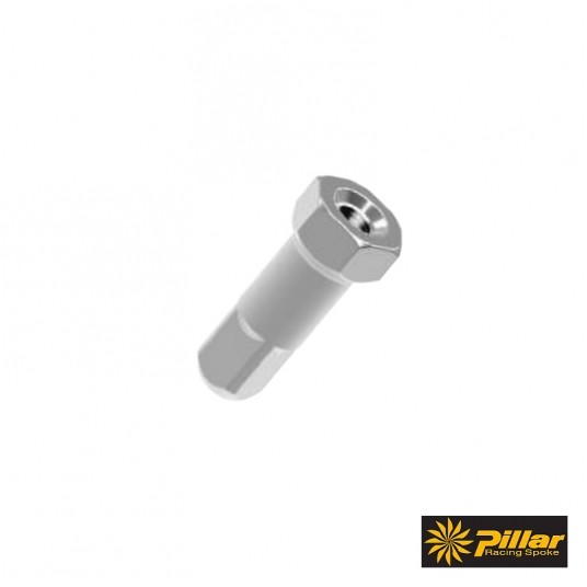 Nypel NA-PB14H PILLAR;Mosiądz;14mm;HEX;SR -zdjęcie numer 1