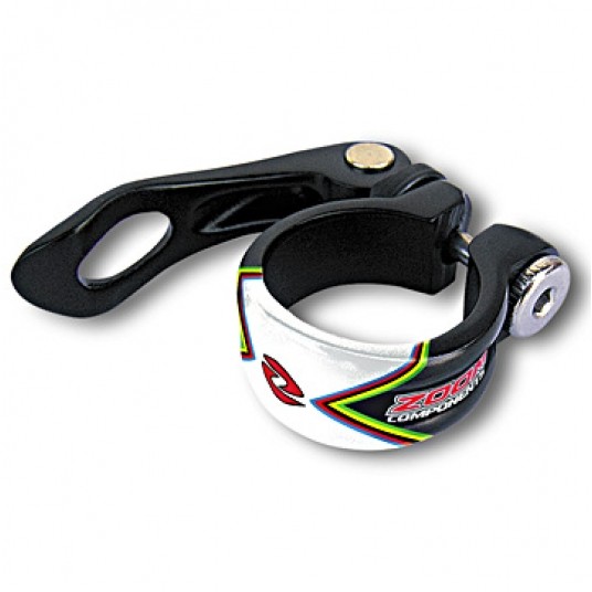 Obejma siod. AT-145 + SQR-162 Alu;31.8mm;CZ/BIAŁA -zdjęcie numer 2