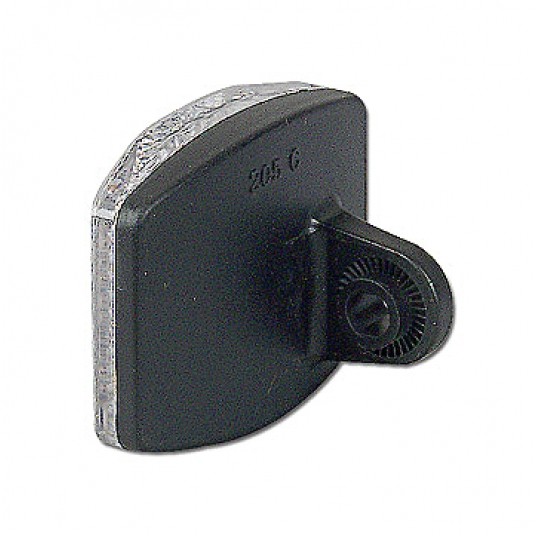 Odblask przód LS-205C Uchwyt;Biały -zdjęcie numer 1