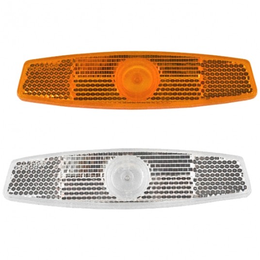 Odblaski kół TF-530 Żółty/Biały;2szt. -zdjęcie numer 1