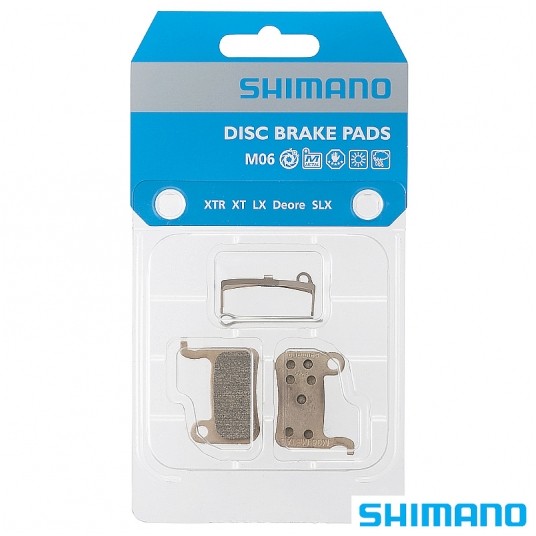 Okładziny ham.tarcz. SHIMANO M06 Metaliczne -zdjęcie numer 1